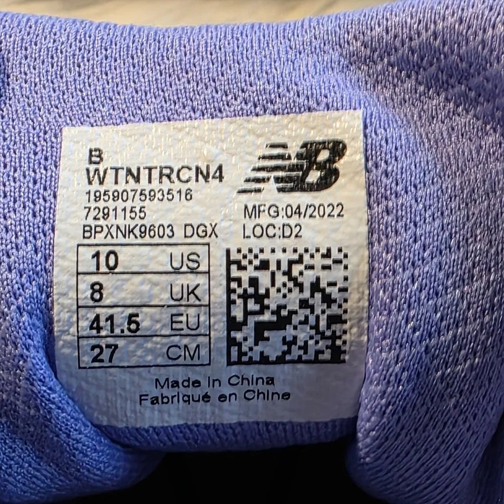 Trail Running Shoes New Balance DynaSoft Nitrel v4 Women 10B WTNTRCN4